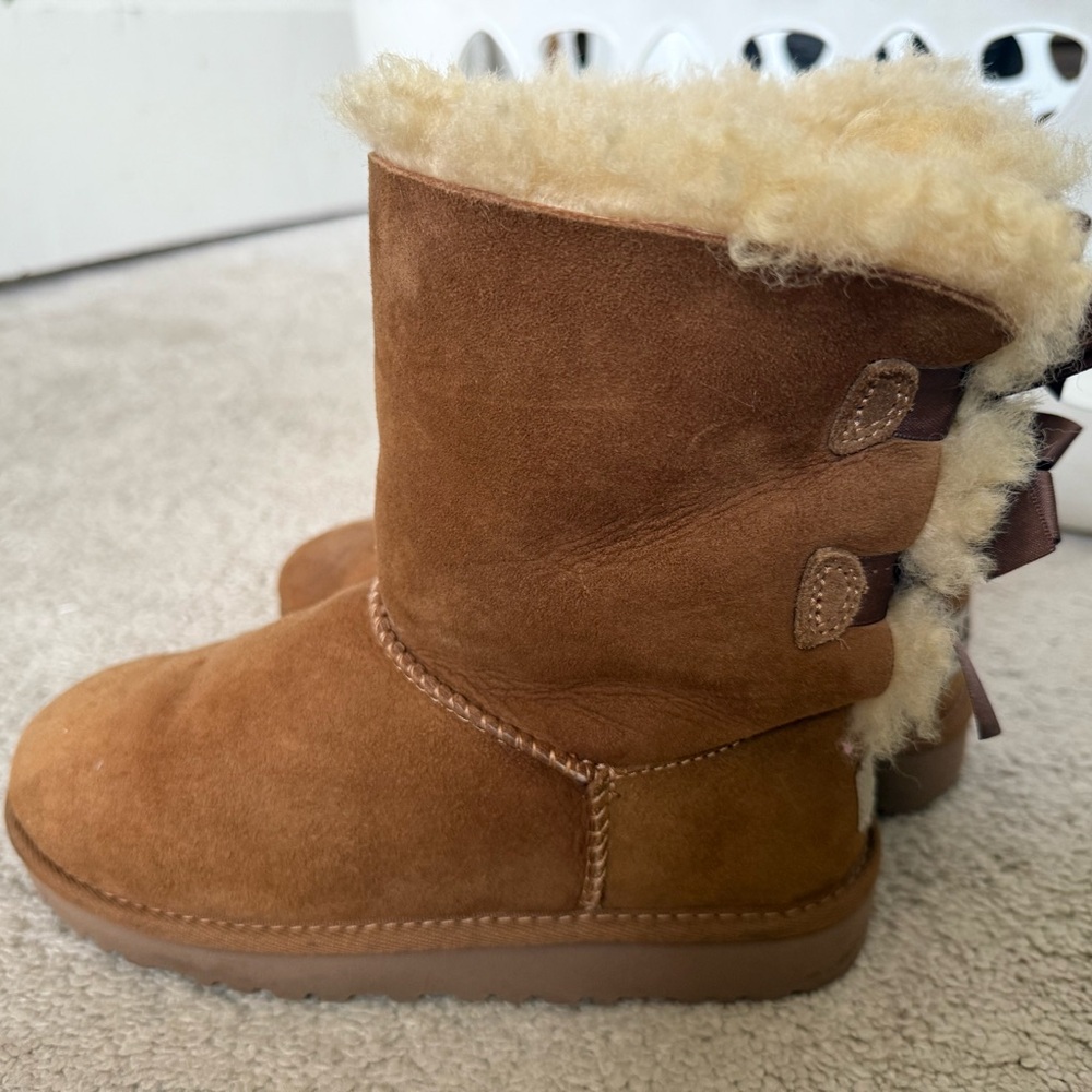 UGG Shearling Boots with sheepskin care kit